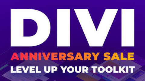 Elegant Themes - Divi Anniversary Sale 01