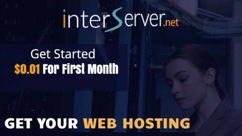 Interserver - Most popular standard hosting at $0.01 for the first month