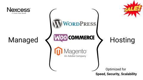 Nexcess Managed WordPress, Woocommerce, Magento Hosting - Discount sale