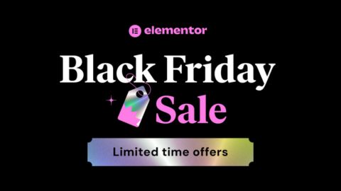 Elementor 2025 Black Friday Sale
