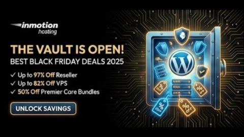 InMotion Hosting - Best Black Friday Web Hosting Deals 2025