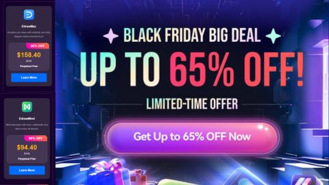 Wondershare Edraw Software 2025 Black Friday Special