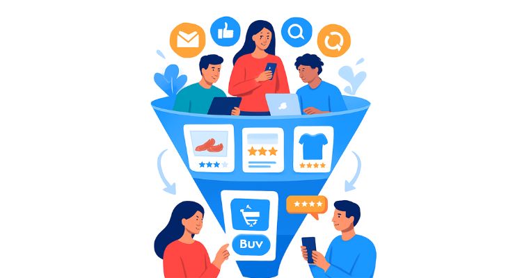 Digital Marketing Tactics That Power Each Stage of the ecommerce funnel